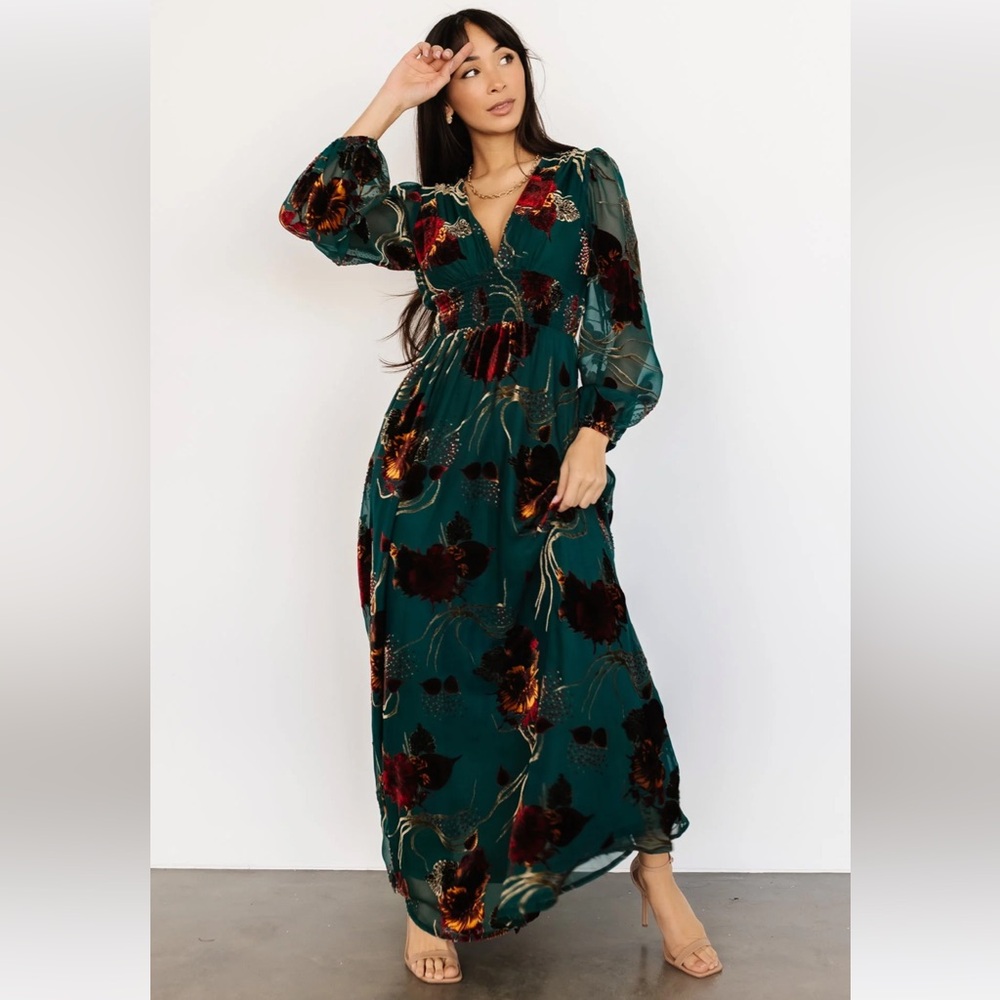 Maxi Dress. Jade. Size Medium